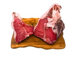 Bistecche nel filetto tagliate